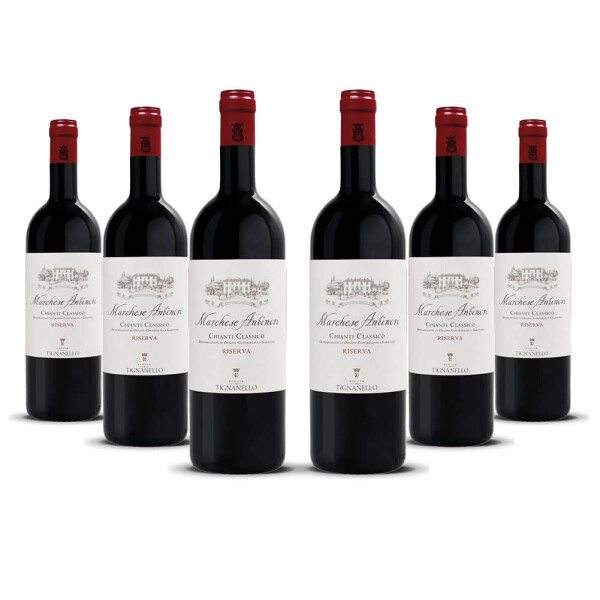 Marchese Antinori Chianti Classico Riserva 2022er Toskana (6 x 0,75l)