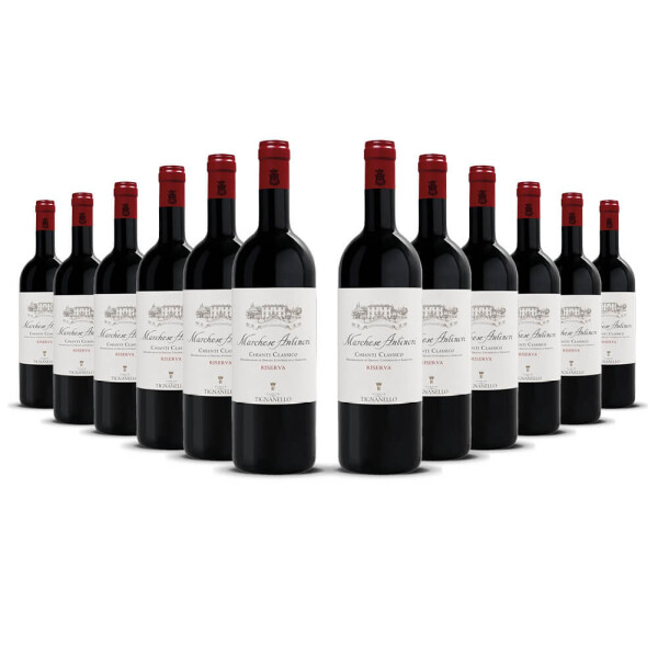 Marchese Antinori Chianti Classico Riserva 2022er Toskana (12 x 0,75l)