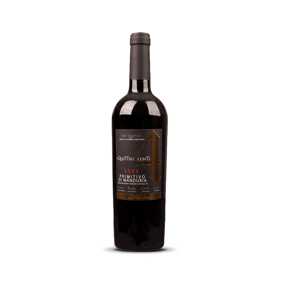 Quattro Conti Primitivo Manduria Gold 2023er Apulien (1 x...
