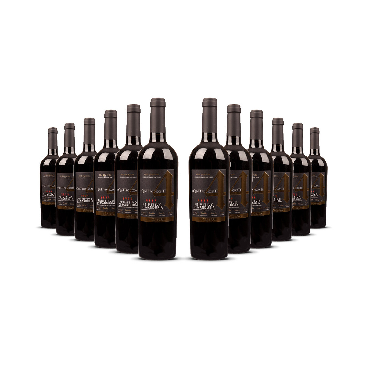 Quattro Conti Primitivo Manduria Gold 2023er Apulien (12...