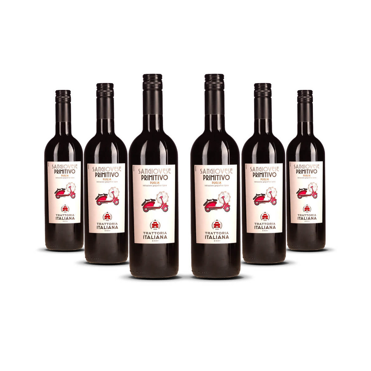 Trattoria Sangiovese / Primitivo IGT Puglia 2024er...
