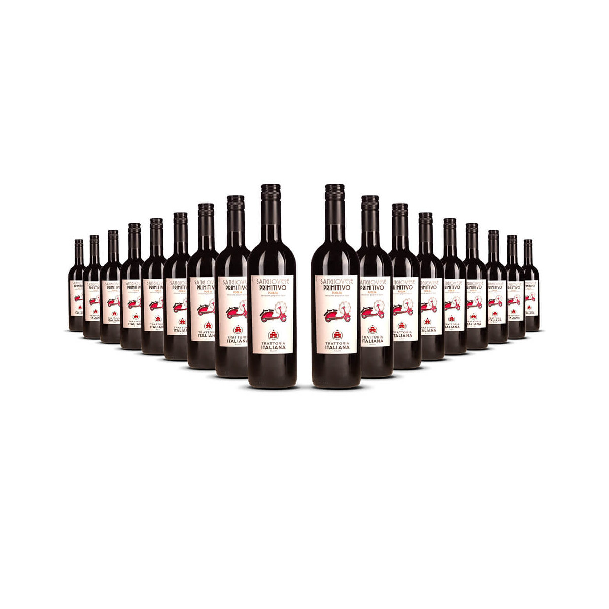 Trattoria Sangiovese / Primitivo IGT Puglia 2024er...