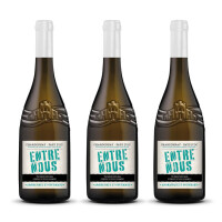 Entre Nous Pays dOc Chardonnay 2024er Süd-Frankreich (3 x 0,75l)