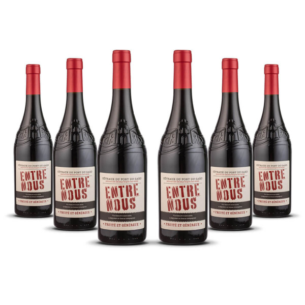 Entre Nous IGP Merlot / Syrah 2023er Süd-Frankreich (6 x 0,75l)