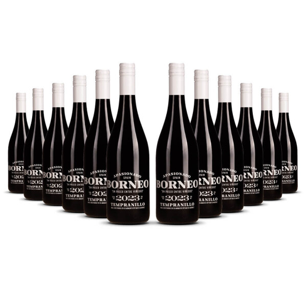 Borneo Tempranillo Vino dEspana 2023er  (12 x 0,75l)