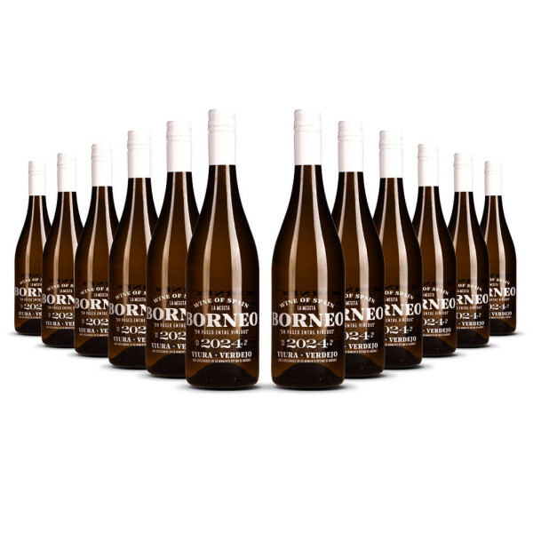 Borneo Viura / Verdejo Vino dEspana 2024er  (12 x 0,75l)