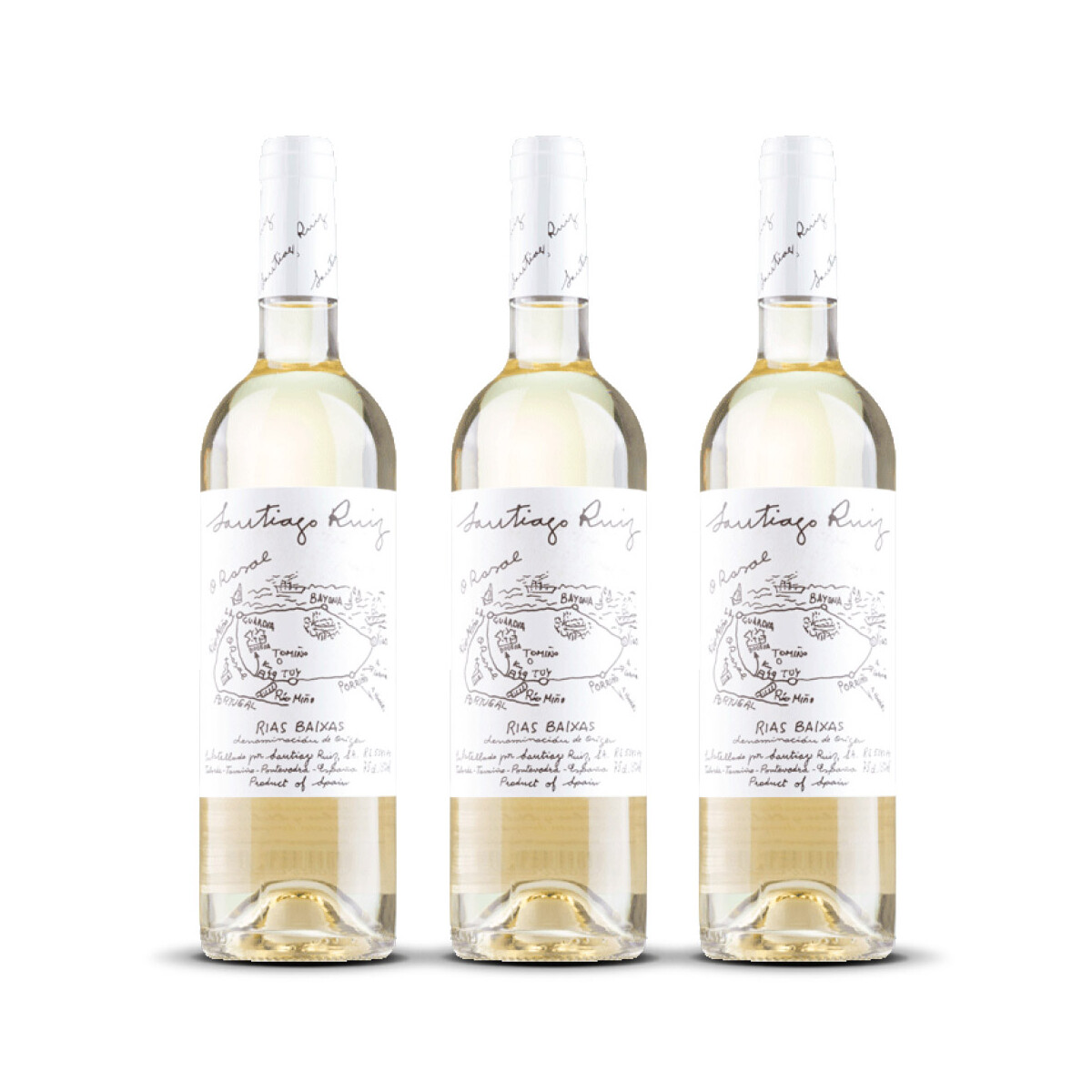 Santiago Ruiz O Rosal Rias Baixas 2024er Rias Baixas (3 x...