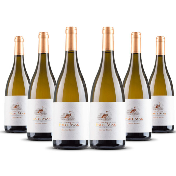 Paul Mas Grande Réserve Chardonnay 2024er Süd-Frankreich (6 x 0,75l)