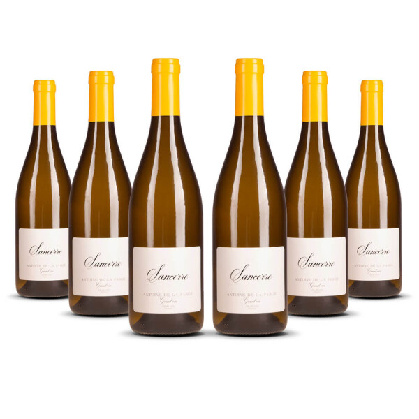 Antoine de la Farge Sancerre Blanc 2024er Loire (6 x 0,75l)