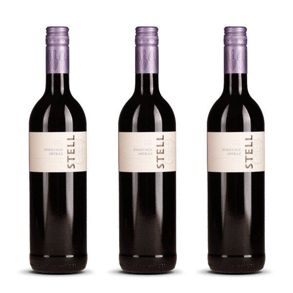 Stellenrust Stell Pinotage / Shiraz 2023er Stellenbosch (3 x 0,75l)