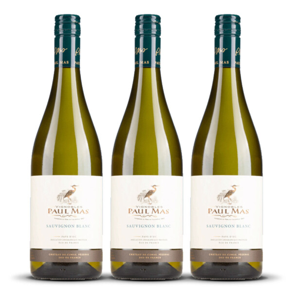 Paul Mas Classique Sauvignon Blanc 2024er Süd-Frankreich (3 x 0,75l)