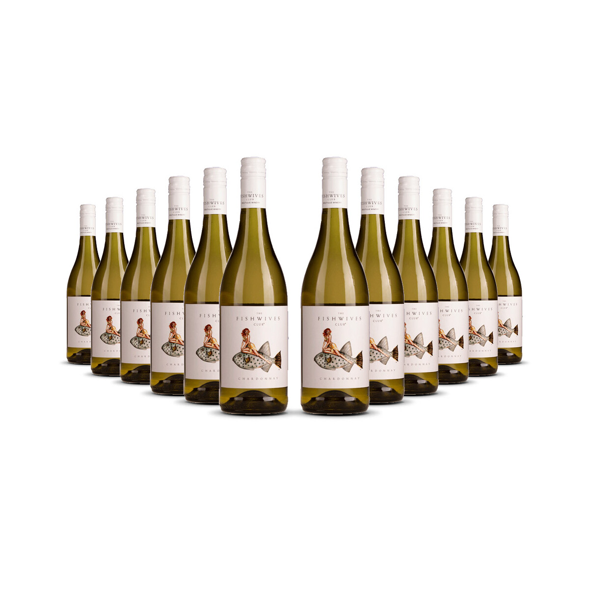 Fish Wives Club Chardonnay 2024er Western Cape (12 x 0,75l)