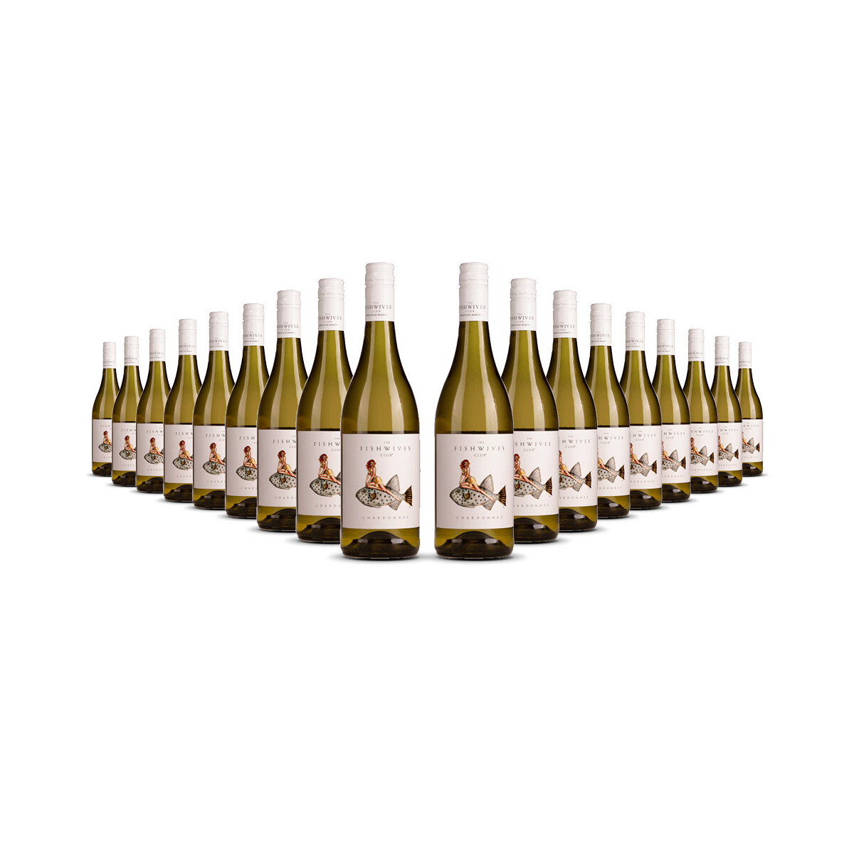Fish Wives Club Chardonnay 2024er Western Cape (18 x 0,75l)