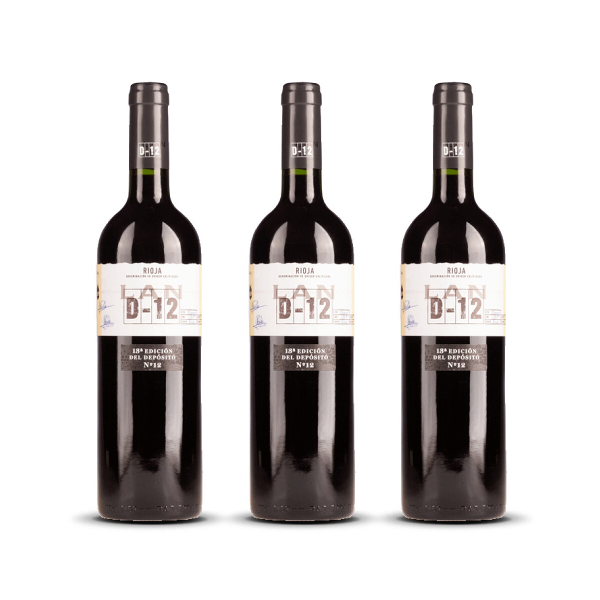 Bodegas LAN Crianza D-12 2021er Rioja (3 x 0,75l)
