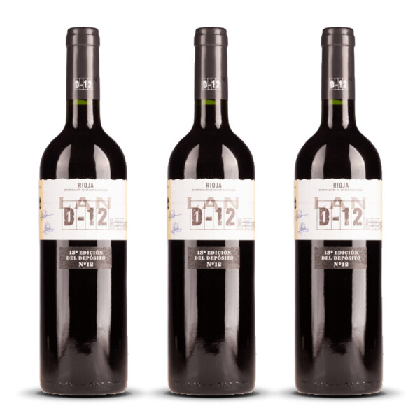 Bodegas LAN Crianza D-12 2021er Rioja (3 x 0,75l)