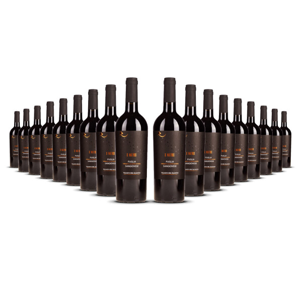 I Muri Sangiovese Puglia Vigneti del Salento 2024er Apulien (18 x 0,75l)