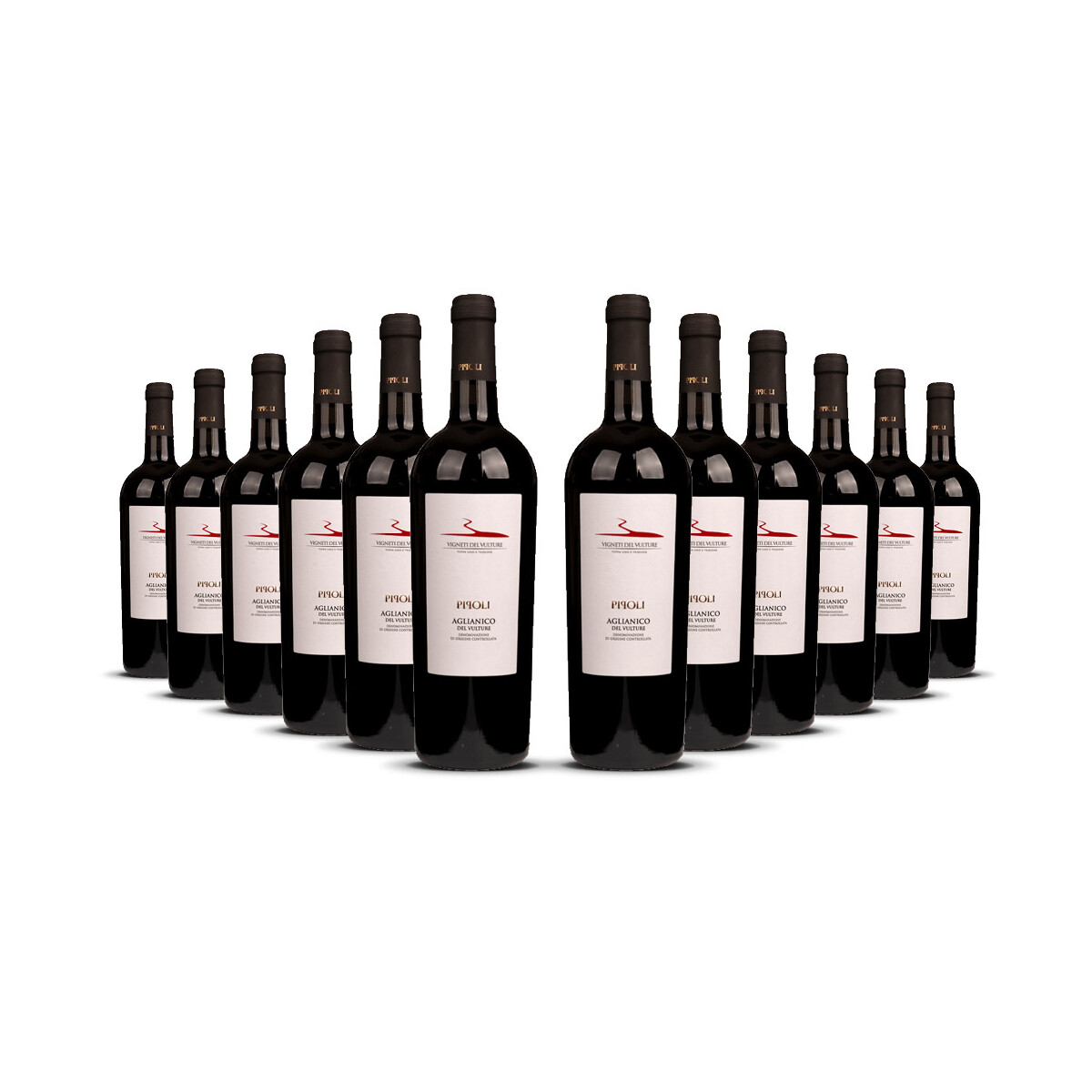 Pipoli Rosso Aglianico Basilicata 2022er Basilikata (12 x...