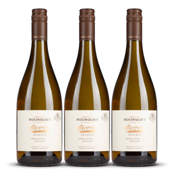 Domaine Bousquet Chardonnay Reserve (bio) 2024er Uco Valley (3 x 0,75l)