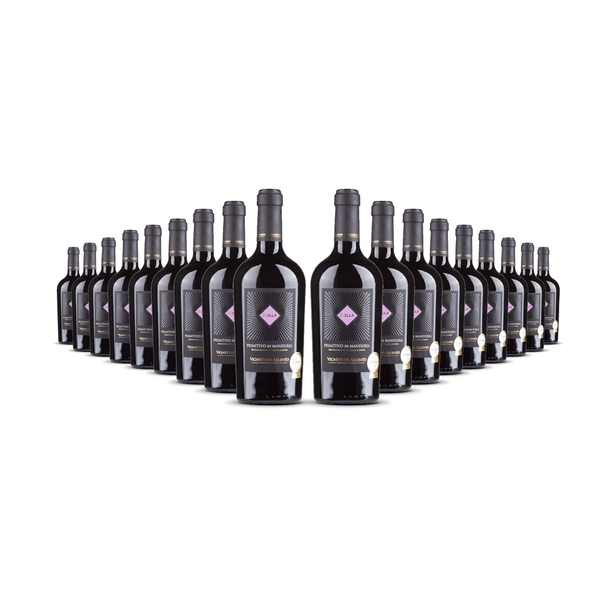 Zolla Primitivo di Manduria 2024er Apulien (18 x 0,75l)