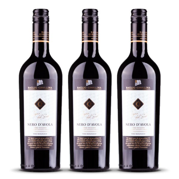 Sogno del Sud Nero dAvola (bio) 2024er Sizilien (3 x 0,75l)