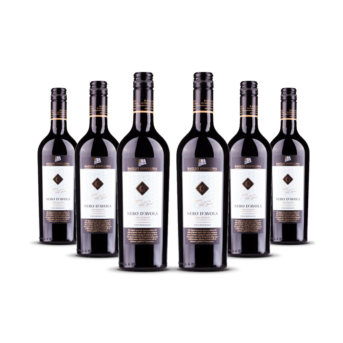 Sogno del Sud Nero dAvola (bio) 2024er Sizilien (6 x 0,75l)