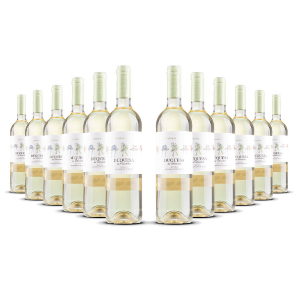 Duquesa de Valladolid Rueda Verdejo 2024er Rueda (12 x 0,75l)