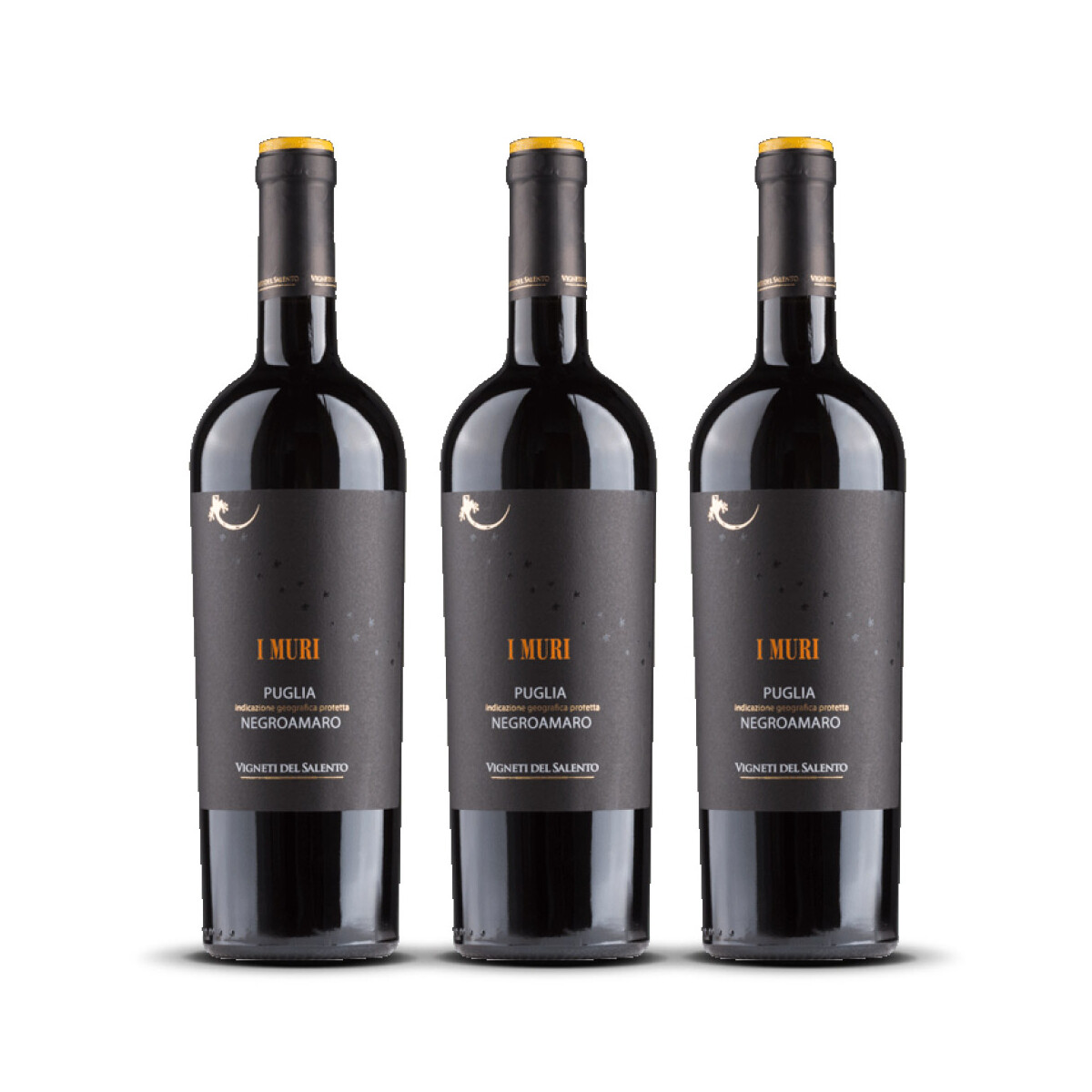 I Muri Negroamaro Vigneti del Salento 2024er Apulien (3 x...