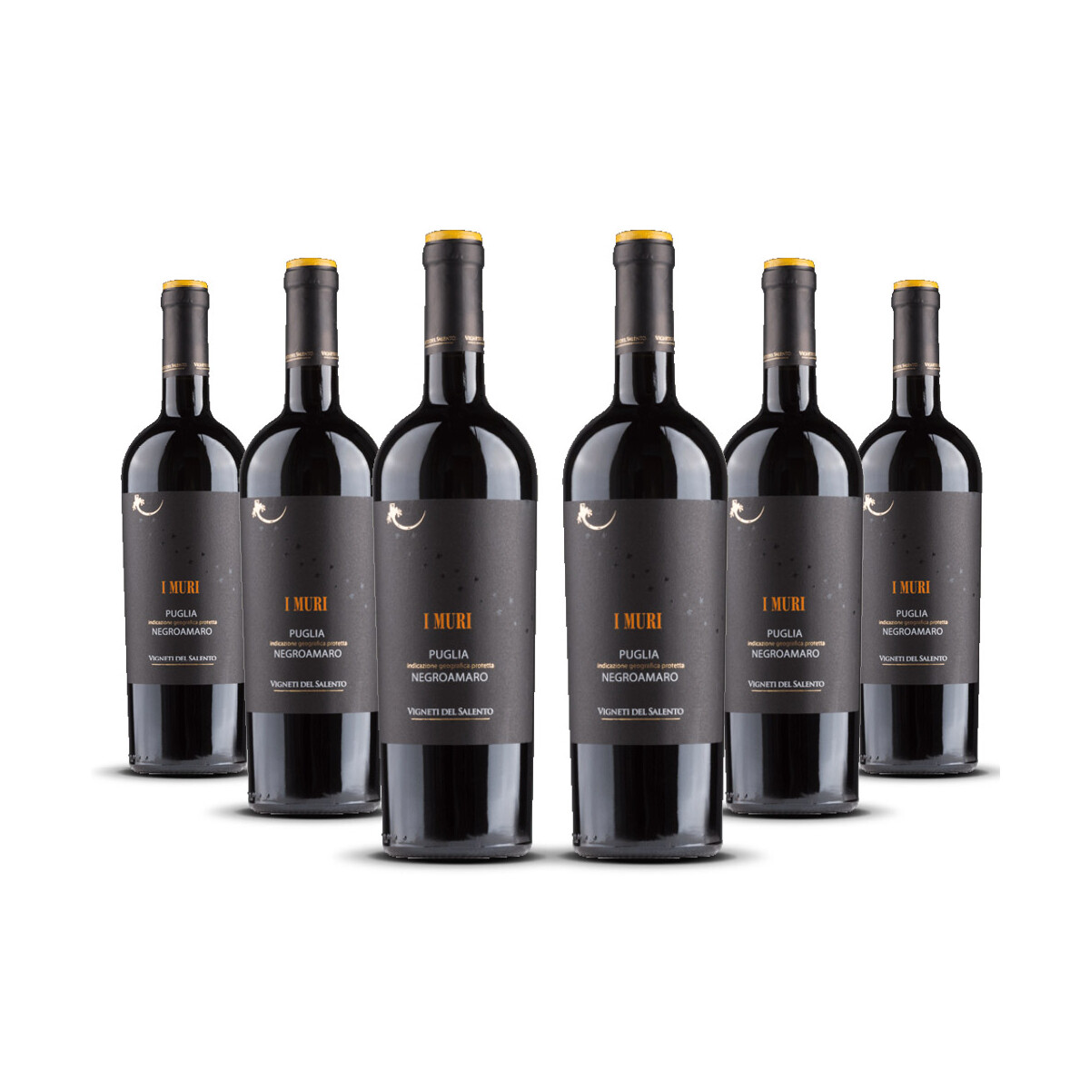 I Muri Negroamaro Vigneti del Salento 2024er Apulien (6 x...