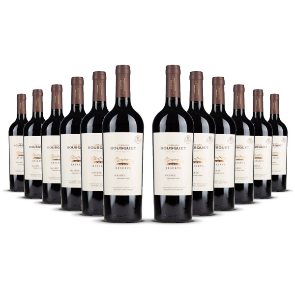 Domaine Bousquet Malbec Reserve (bio) 2024er Uco Valley (12 x 0,75l)