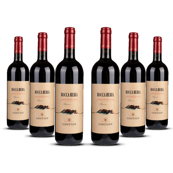 Santadi Rocca Rubia Riserva 2022er Sardinien (6 x 0,75l)