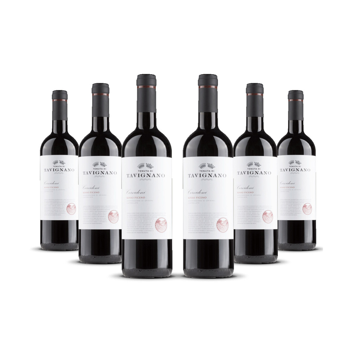 Tavignano Rosso Piceno (bio) 2023er Marken (6 x 0,75l)