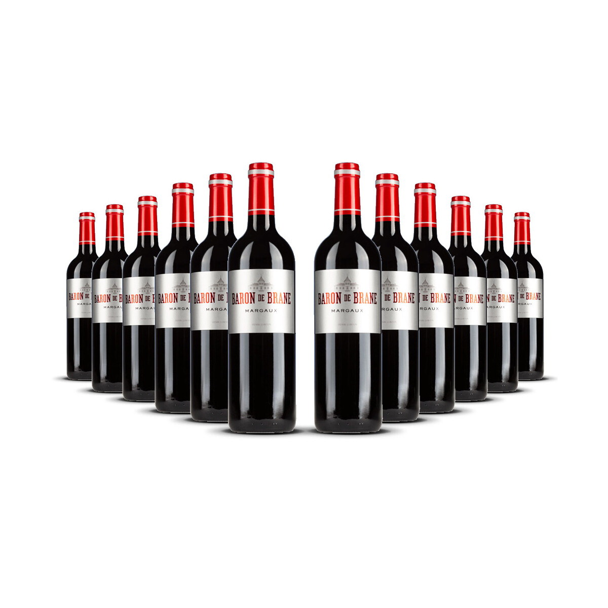 Baron de Brane Cantenac Margaux 2020er Bordeaux (12 x 0,75l)