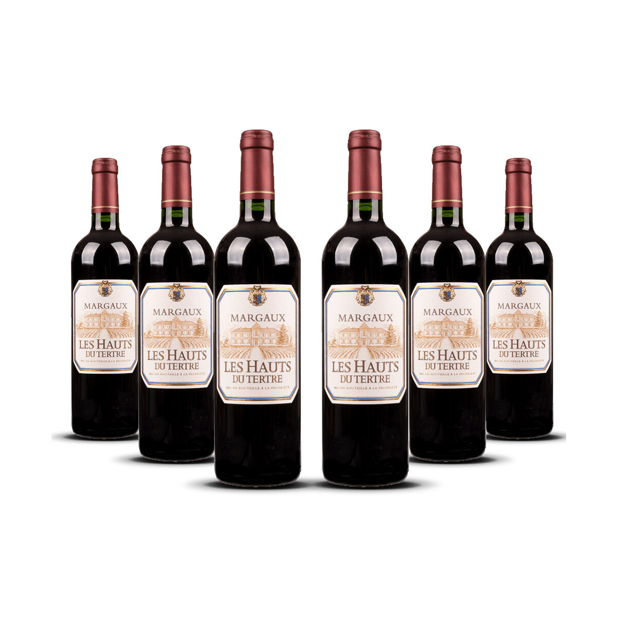 Les Hauts du Tertre Margaux 2022er Bordeaux (6 x 0,75l)