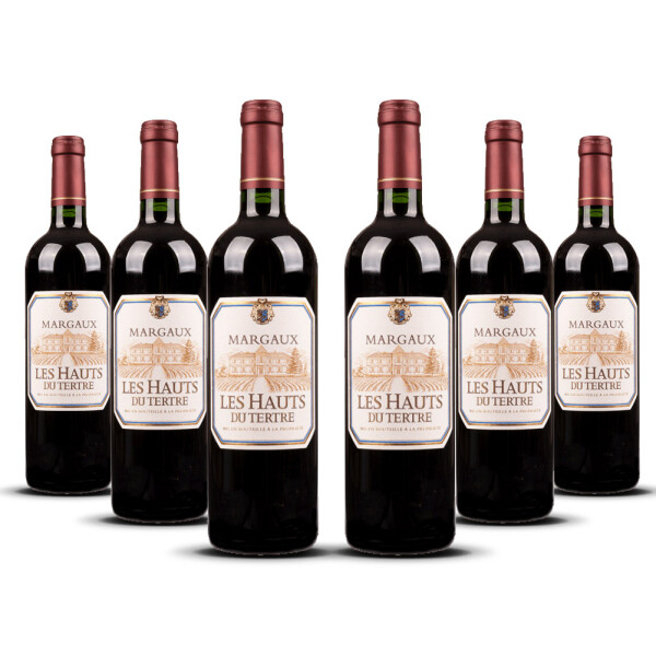 Les Hauts du Tertre Margaux 2022er Bordeaux (6 x 0,75l)
