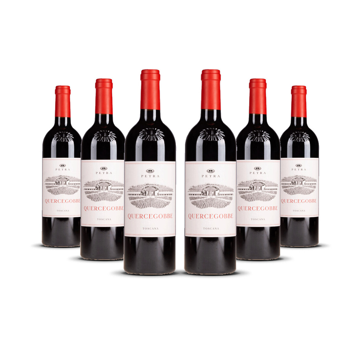 Petra Quercegobbe Merlot IGT Toscana 2022er Toskana (6 x...