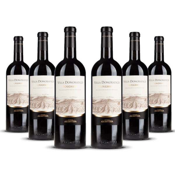 Tenuta Argentiera Villa Donoratico - Bolgheri DOC Rosso 2022er Toskana (6 x 0,75l)