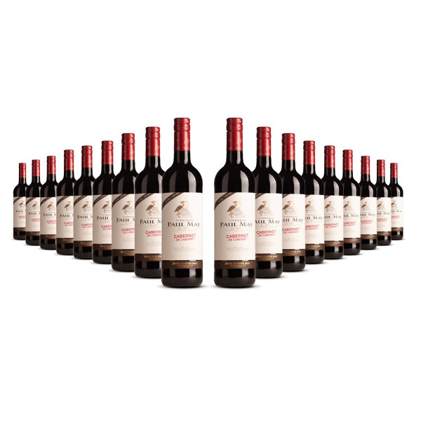 Paul Mas Cabernet de Cabernet 2024er Süd-Frankreich (18 x 0,75l)