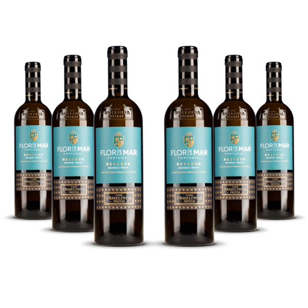 Casa Ermelinda Freitas Flor de la Mar Reserva Branco 2024er Regional Península de Setúbal (6 x 0,75l)