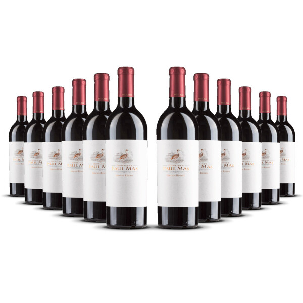 Paul Mas Grande Réserve Cabernet Sauvignon (bio) 2021er Süd-Frankreich (12 x 0,75l)