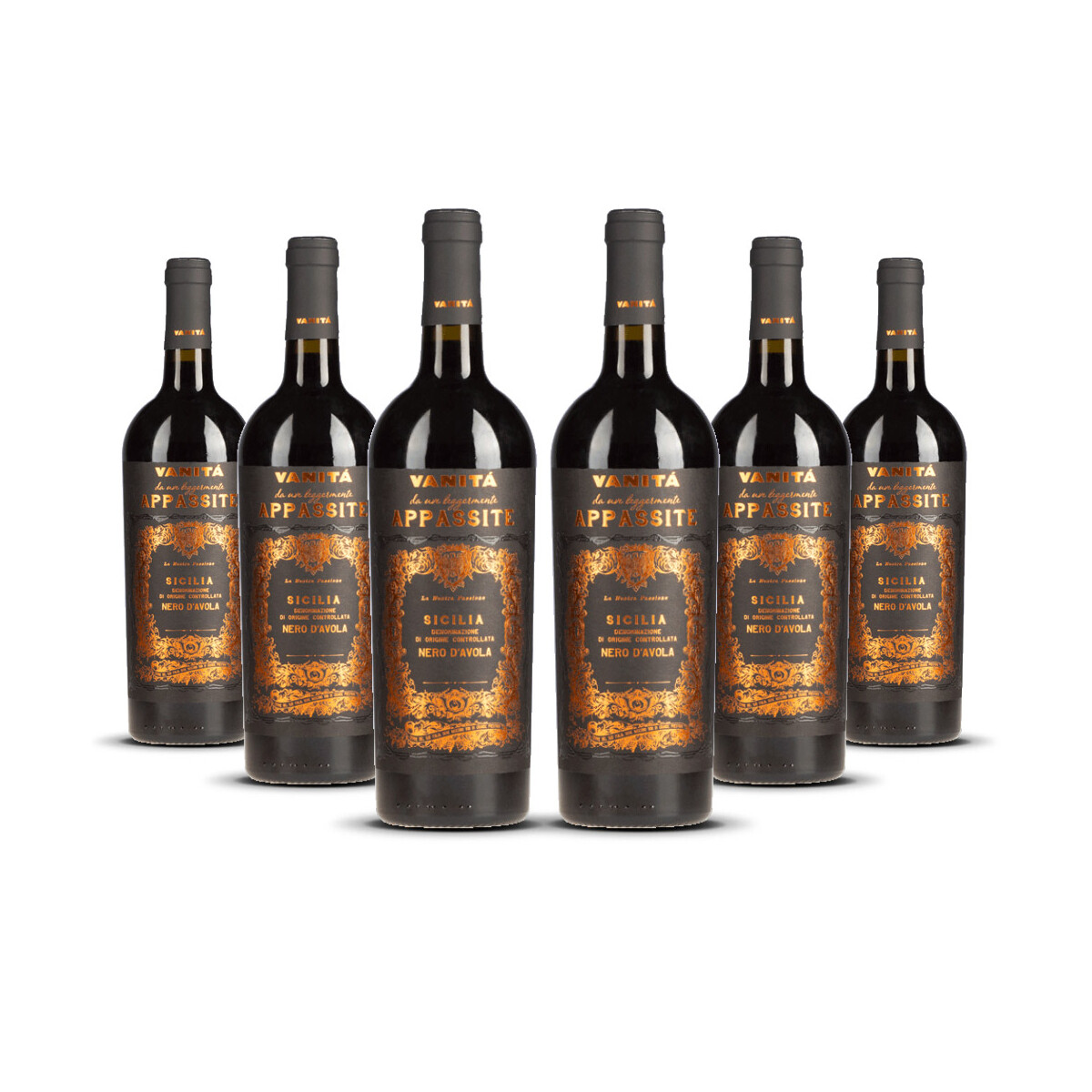 Vanita Nero dAvola Appassite Sicilia 2023er Sizilien (6 x...