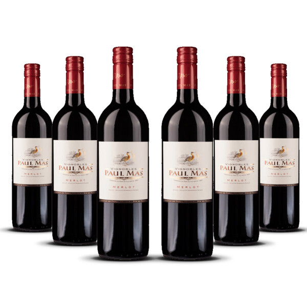 Paul Mas Classique Merlot 2024er Süd-Frankreich (6 x 0,75l)