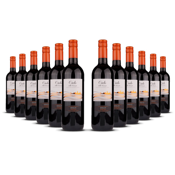 Cielo Via Mare Merlot/Raboso IGT 2024er Veneto (12 x 0,75l)