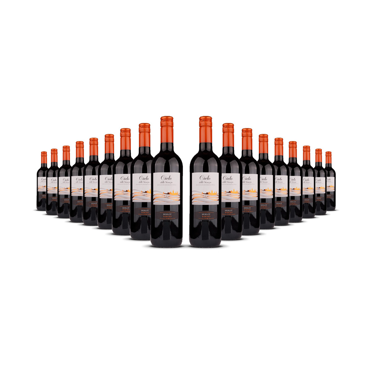 Cielo Via Mare Merlot/Raboso IGT 2024er Veneto (18 x 0,75l)
