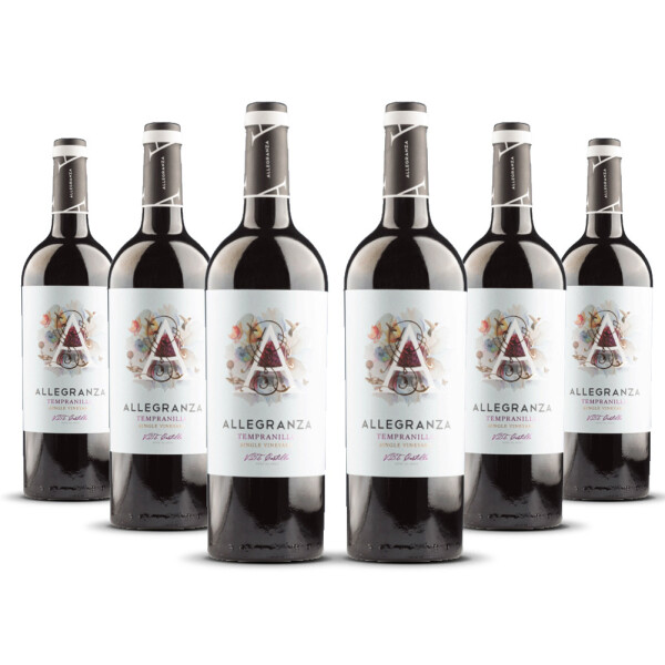 Allegranza La Mancha Tempranillo 2024er Kastilien-La Mancha (6 x 0,75l)