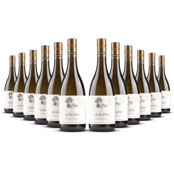 La Villette Chardonnay VdF 2024er Süd-Frankreich (12 x 0,75l)