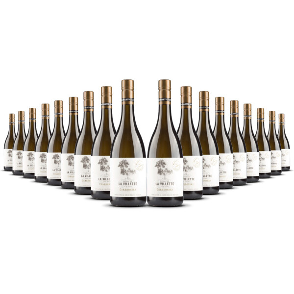 La Villette Chardonnay VdF 2024er Süd-Frankreich (18 x 0,75l)