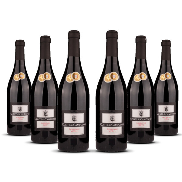 Conte di Campiano Sangiovese IGT 2024er Emilia-Romagna (6 x 0,75l)