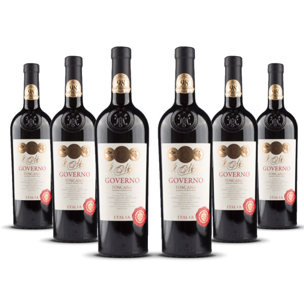 Il Messo Governo Rosso Toscano 2024er Toskana (6 x 0,75l)