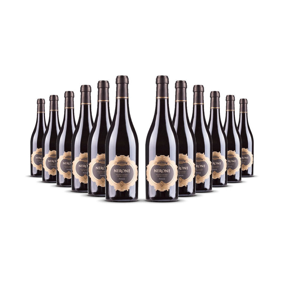 Nerone Primitivo / Negroamaro Apulien (12 x 0,75l)