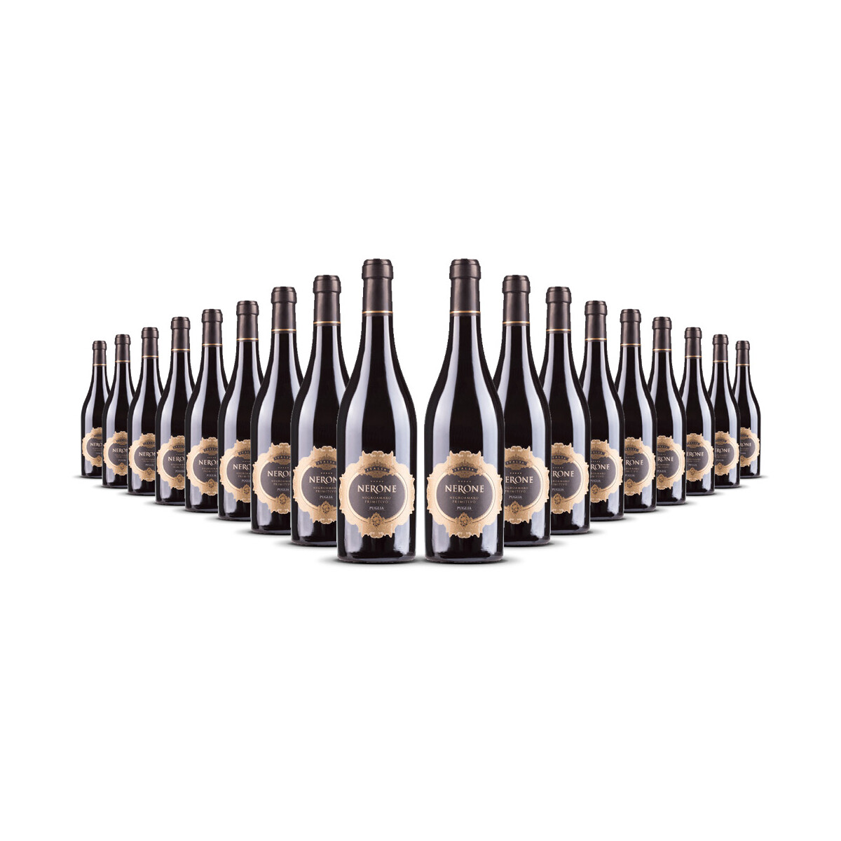 Nerone Primitivo / Negroamaro Apulien (18 x 0,75l)